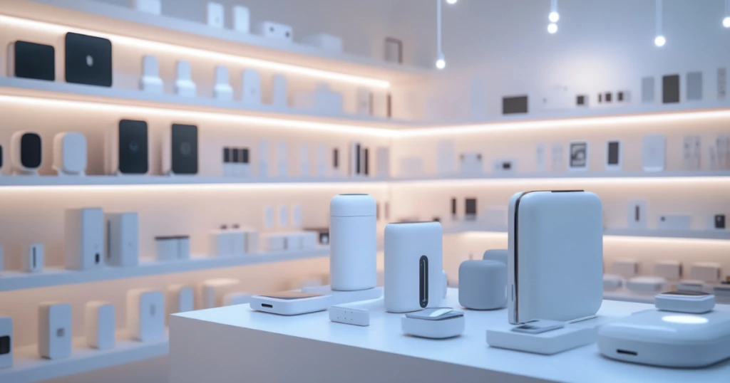 Retail mit Home Electronics Geräten