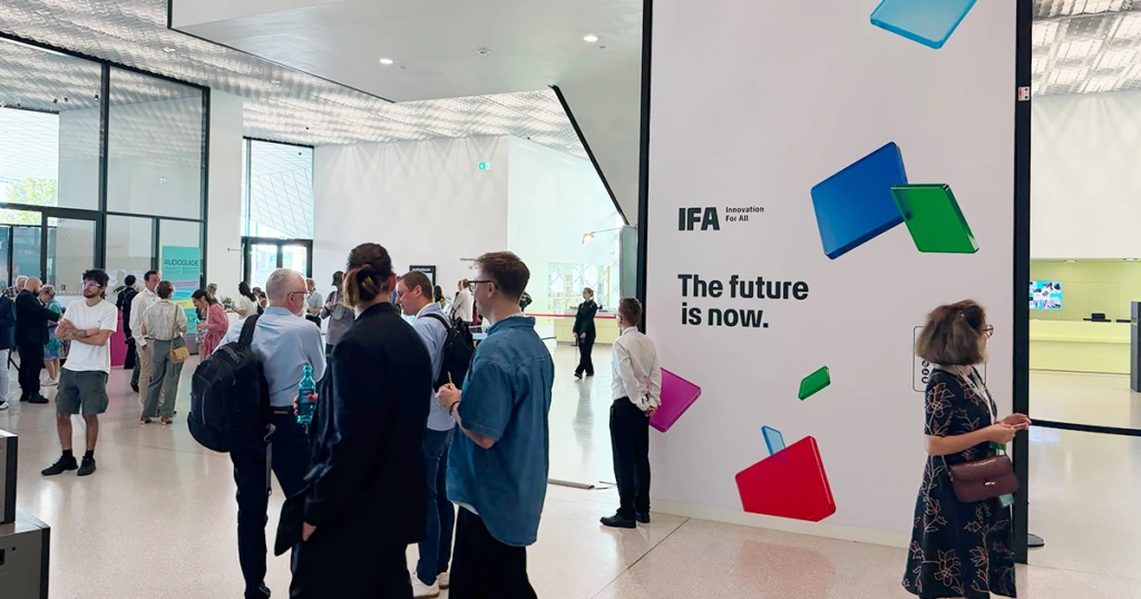 Foyer im Futurium Berlin anlässlich des IFA Kick-Off 2026