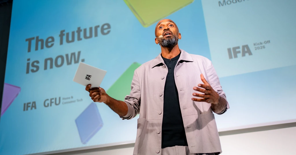 Moderator während der Insights & Trends 2026