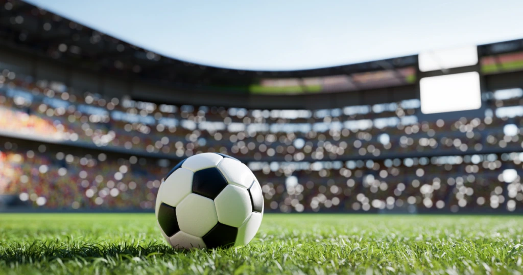 Fußball im Stadion zur Weltmeisterschaft 2026