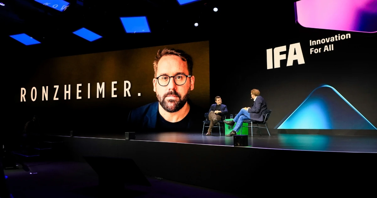 Live-Talk auf der IFA Bühne 2026 mit Paul Ronzheimer, Journalist bei Bild