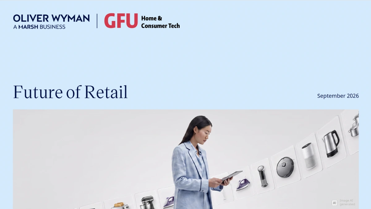 Vorschaubild mit Studie der GFU und Oliver Wyman Future of Retail